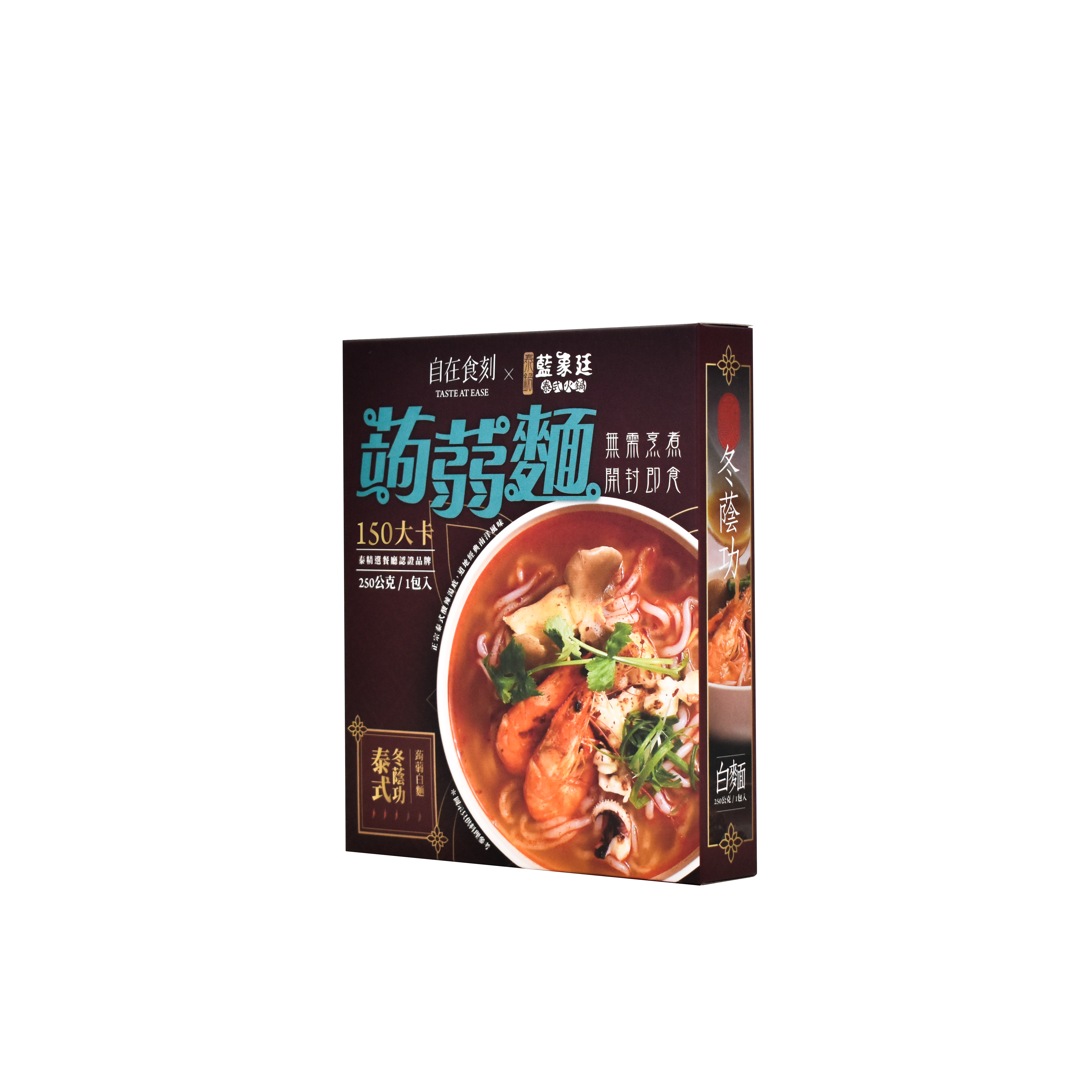 【聯名款】泰式冬蔭功蒟蒻白麵(湯麵)